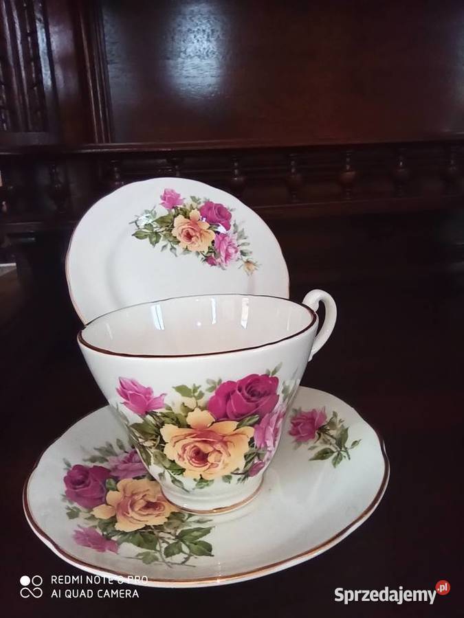 Filiżanka z talerzykiem deserowym
Royal Straut Gdańsk sprzedam