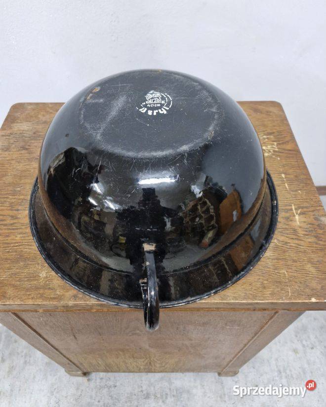 Stara Misa Ogrodowa Emaliowana AntykiMarki Marki