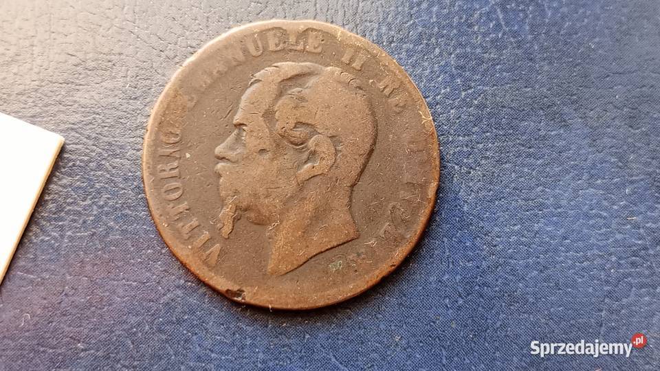 Stare monety 10 centesimi 1867 Włochy Lesko sprzedam
