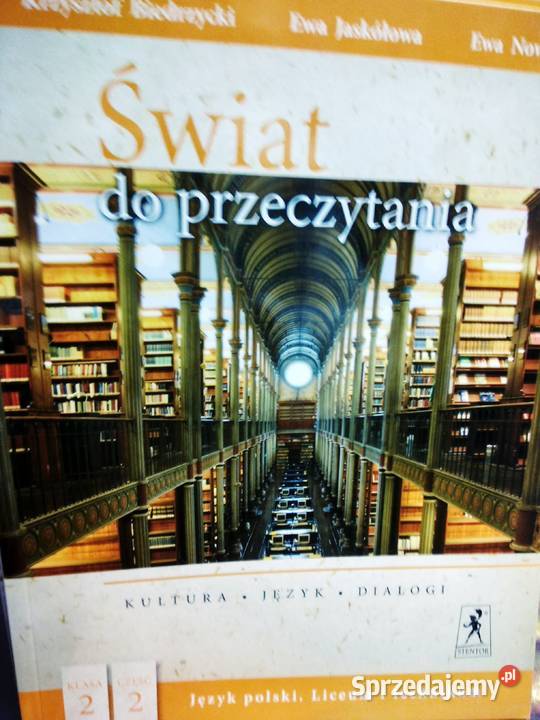 Świat do przeczytania stentor ponadgimnazjalne Warszawa