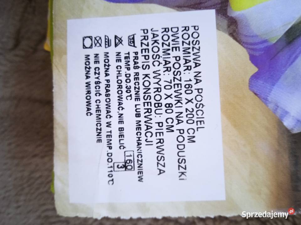 2 Komplet pościeli bawełnianej nowej Pabianice