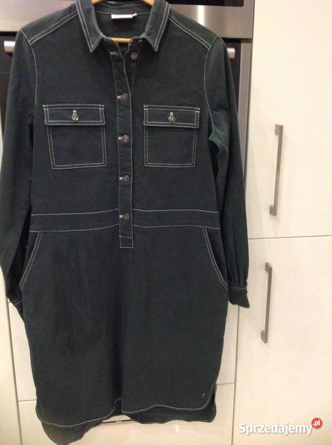 Sukienka Jeans COSTER COPENHAGEN r MLL Zielony zielony lubuskie Nowa Sól