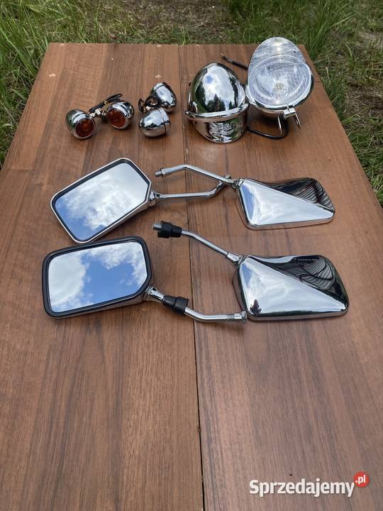 Chopper lusterka kierunkowskazy lampy Solec Kujawski