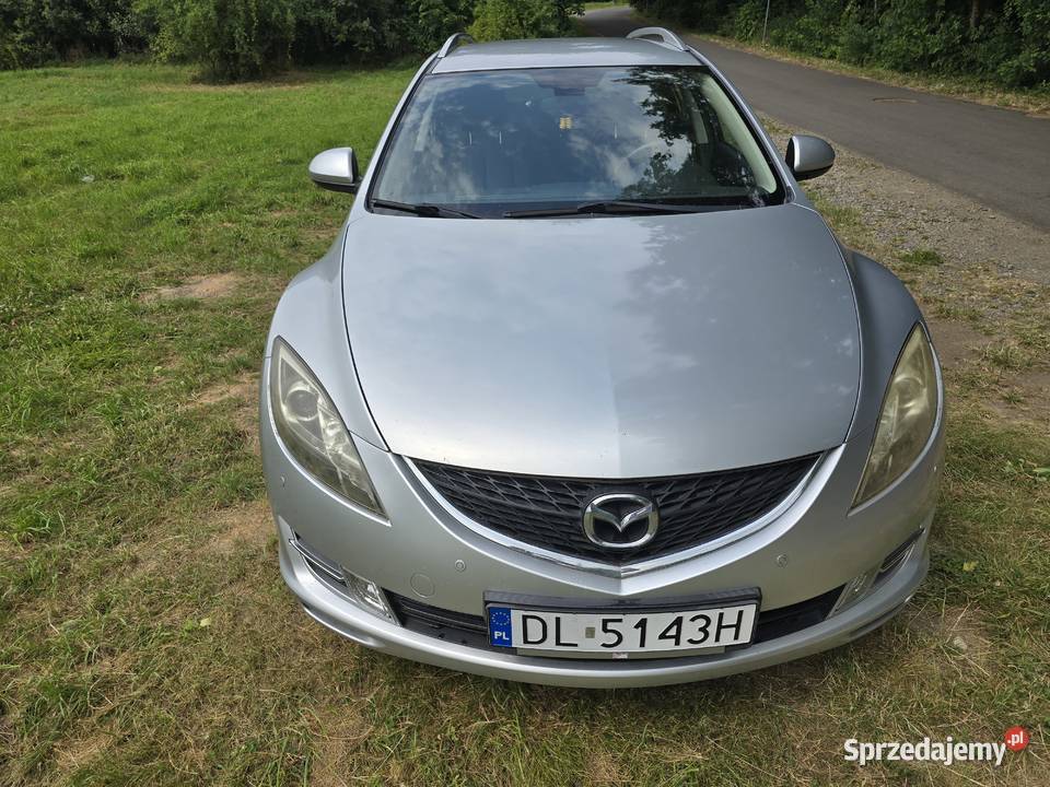 Mazda 6 GH kombi hak benzyna PIĘKNA Webasto na nieuszkodzony Legnickie Pole