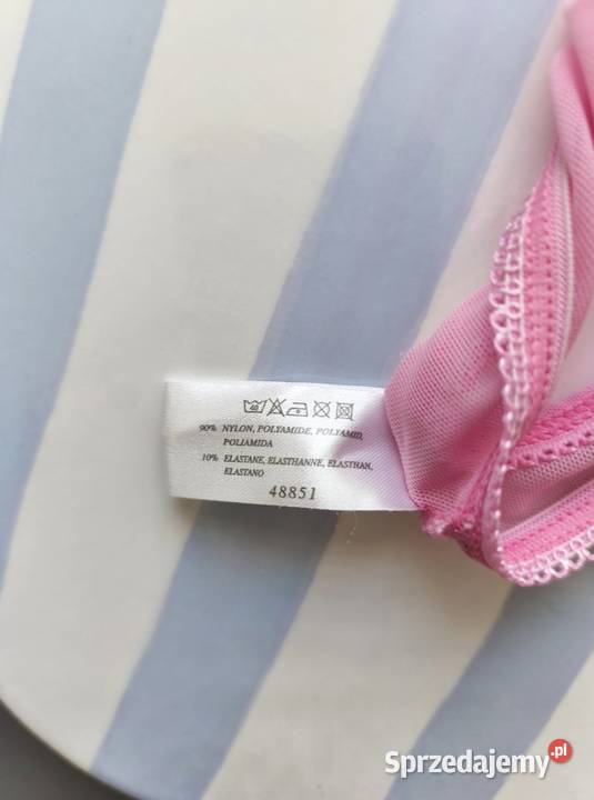 Różowe koronkowe stringi NOWE z metką 40L