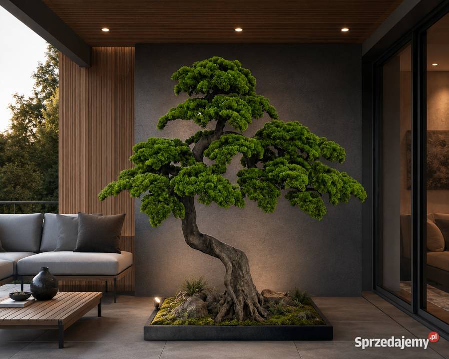 Sztuczne drzewko bonsai 180 x 210 nowoczesna