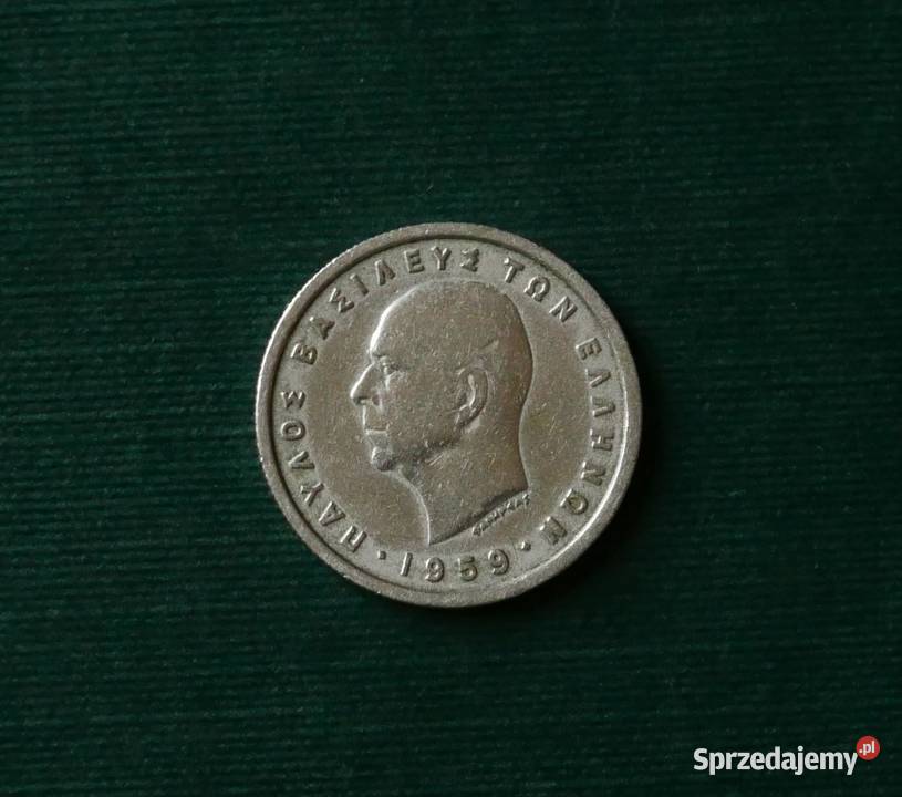 GRECJA 1 drachma 1959r Gliwice