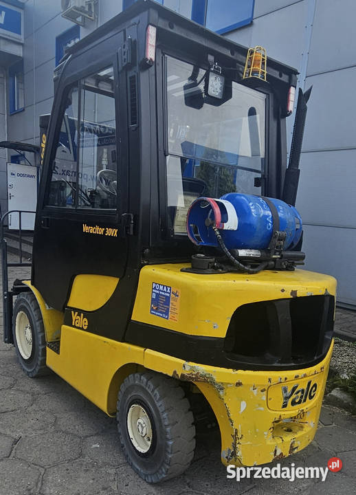 YALE GLP30VX 3T 2007 LPG Automat Triplex 410m Oborniki