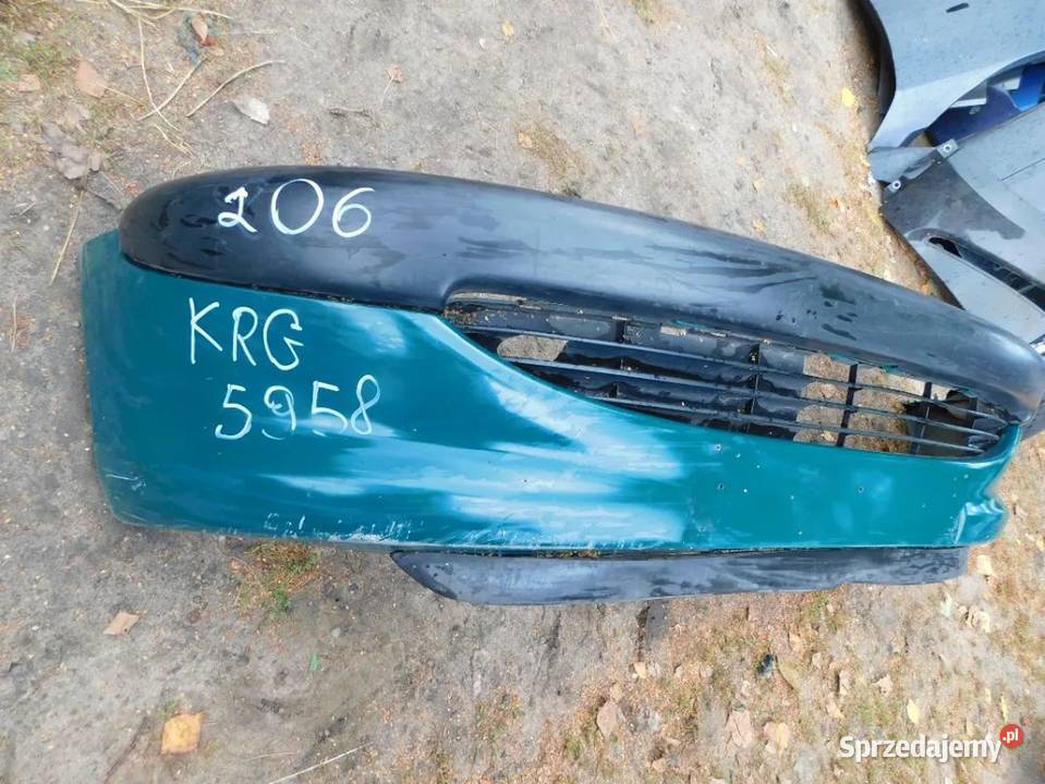 peugeot 206 zderzak kolor KRG 5958 WYSYŁKA Żory