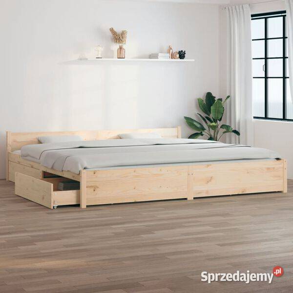 vidaXL Rama łóżka z szufladami 180x200 Warszawa sprzedam