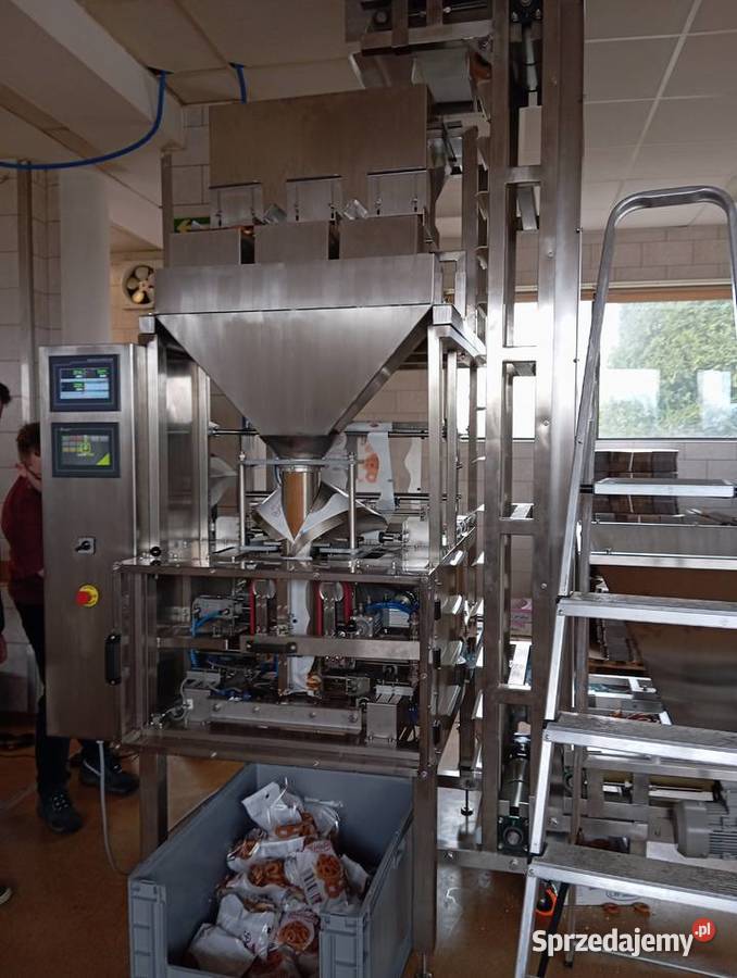 Maszyna Pakująca pionowa automat trzy wagi Ostróda