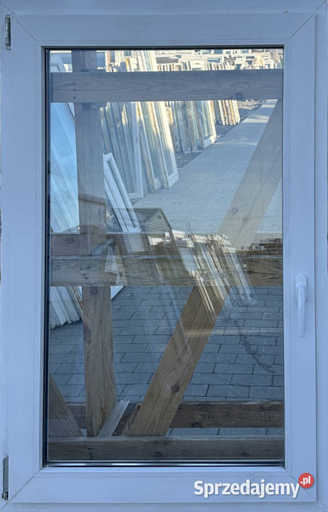 OKNA KacprzaK Witryna 87X131 FIX Używany PCV Siedlce
