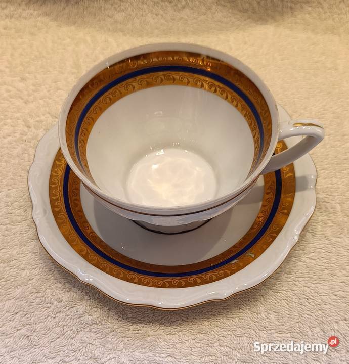 Bogucice Piękny porcelanowy serwis kawowy mazowieckie Brwinów sprzedam