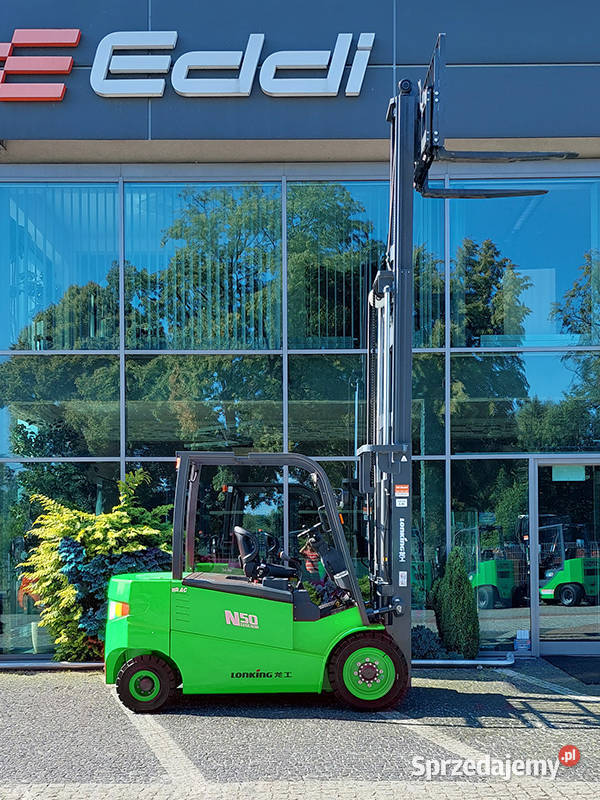 Elektryczny nowy wózek widłowy magazynowy Kęty