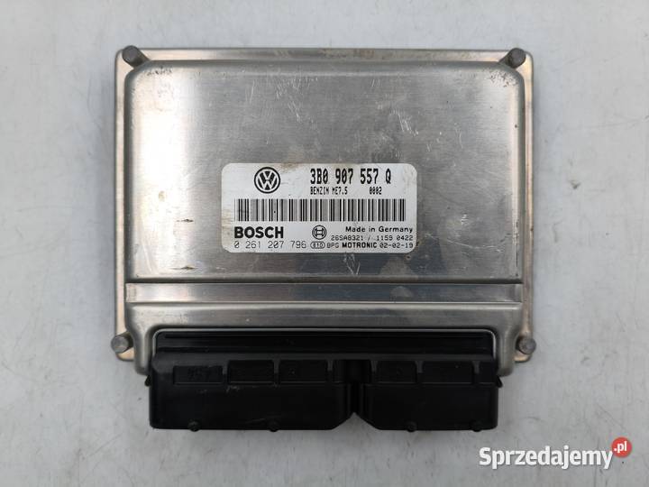 Sterownik Silnika VW Passat B5 20 ALT 3B0907557Q Komputery