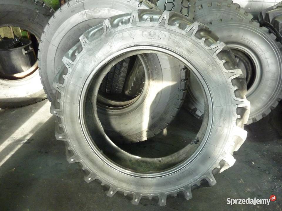 Opona używana rolnicza 124R32 STOMIL AN21 600 Zaścianki sprzedam