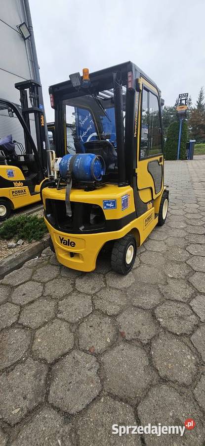 YALE GLP25VX 25T 2013r LPGKabina UDT Przesuw wielkopolskie
