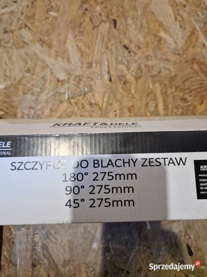 KOMPLET SZCZYPIEC DEKARSKICH DO GIĘCIA BLACHY Głogowa sprzedam