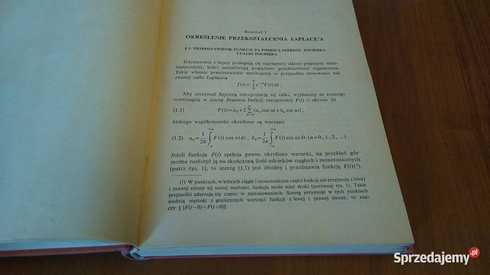 Praktyka przekształcenia Laplacea Gustav Doetsch