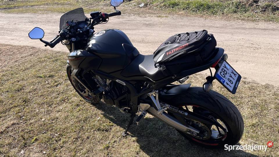 Honda CB650f czarny Wierzchowo-Dworzec