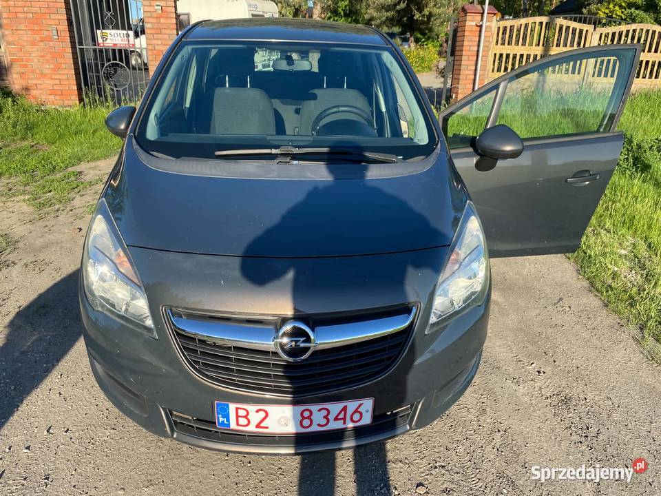 Opel Meriva 14 benzGAZ opłacony 2016r wielofunkcyjna kierownica podlaskie Białystok