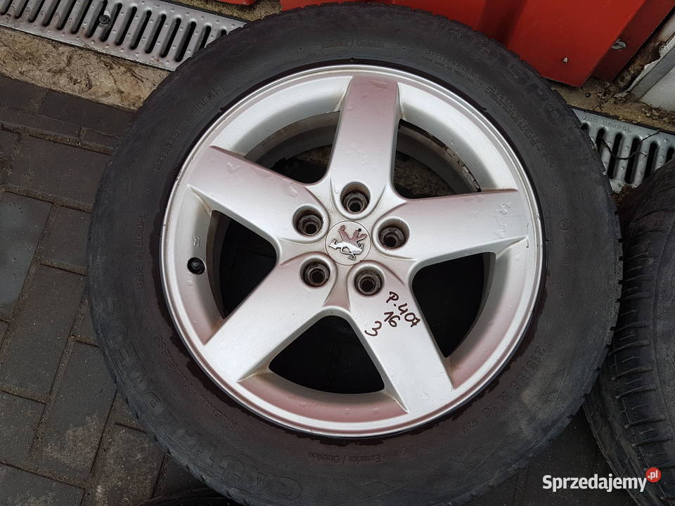 PEUGEOT 407 308 ALUFELGA 16 ALUFELGI FELGA Koła i felgi Turek