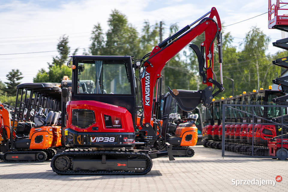 Minikoparka KINGWAY waga 4000 silnik KUBOTA lubelskie Lublin