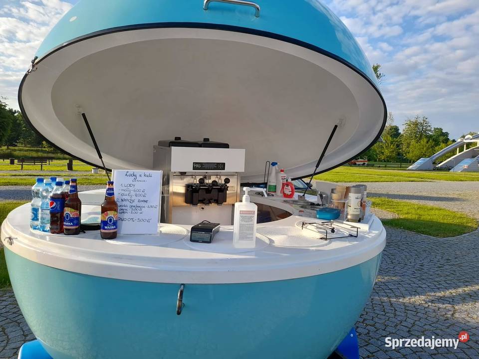 Przyczepa gastronomiczna Lodziarnia Kula gastronomiczne świętokrzyskie Sandomierz sprzedam