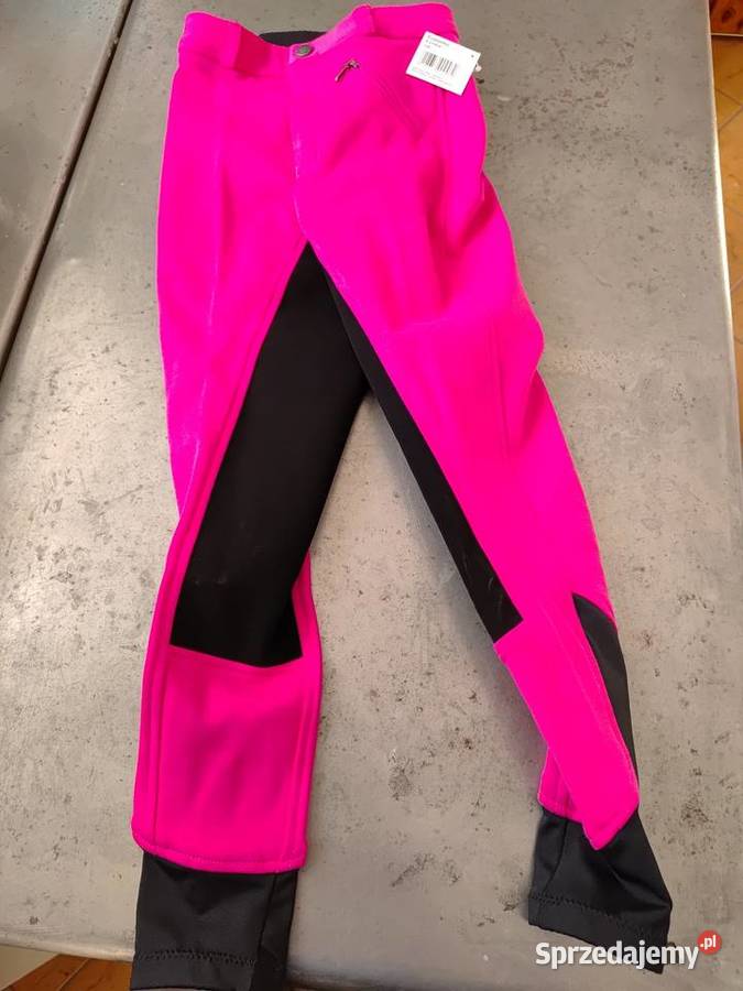 Bryczesy dzecięce ciemna róża rozmiar 128 Kazanów