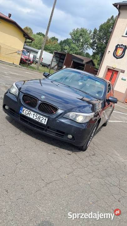 Bmw E60 525D Automat 220hp podkarpackie Krosno sprzedam