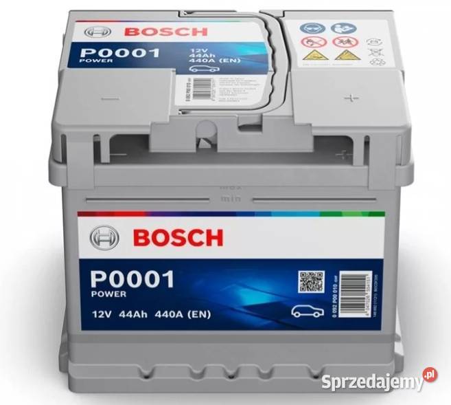 Akumulator Bosch 12V 44Ah440A P0001 CHOPINA 1 Płock