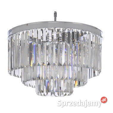 Hereford Chrome żyrandol kryształowy 50 Lampy wiszące Katowice sprzedam