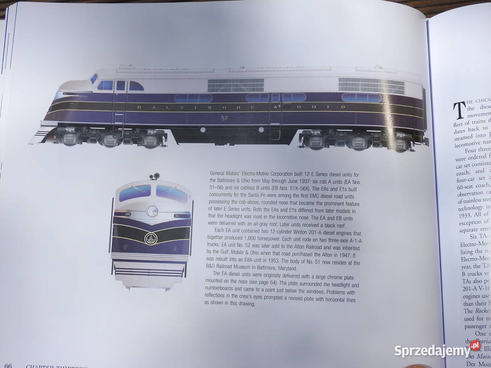 Pociągi i Lokomotywy Amerykańskie USA