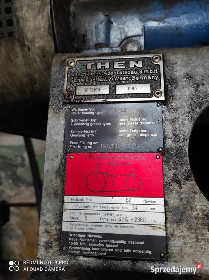 Barwiarka Then Poraj sprzedam