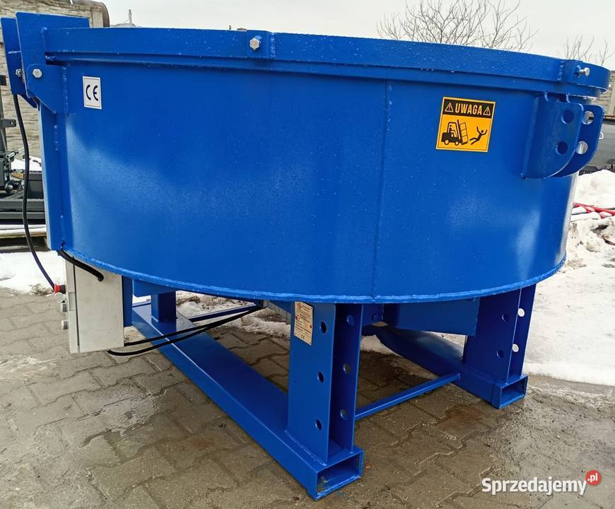 Betoniarka planetarnamikser elektryczna 1000L łódzkie Łowicz