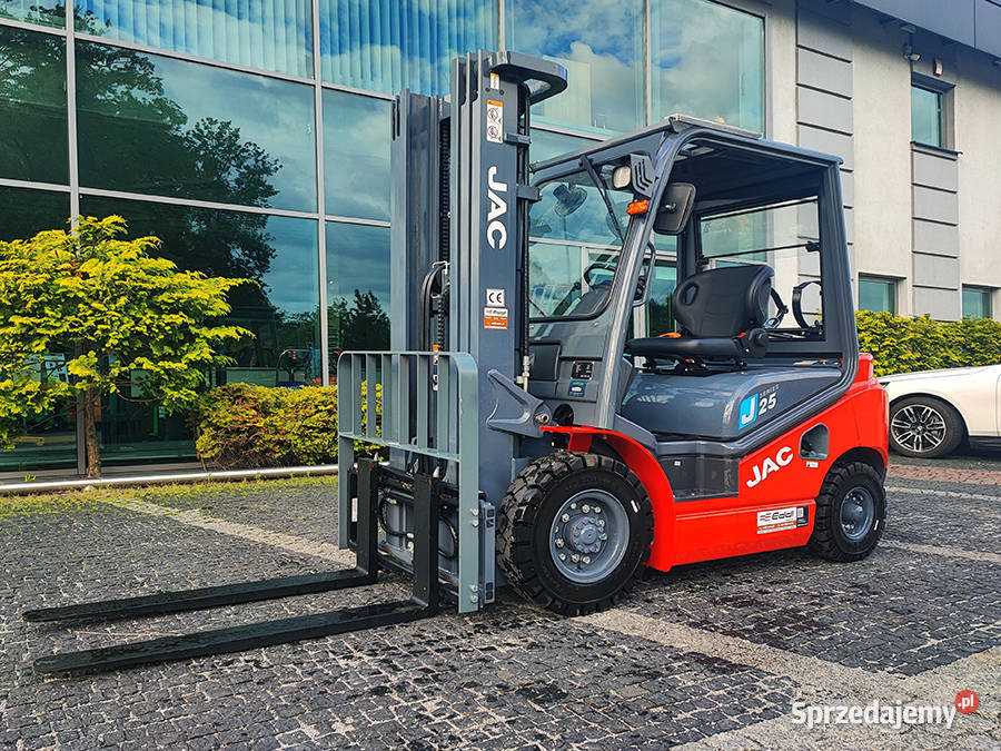 Wózek widłowy JAC CPQYD25 2,5 t triplex 5 m LPG | 2024