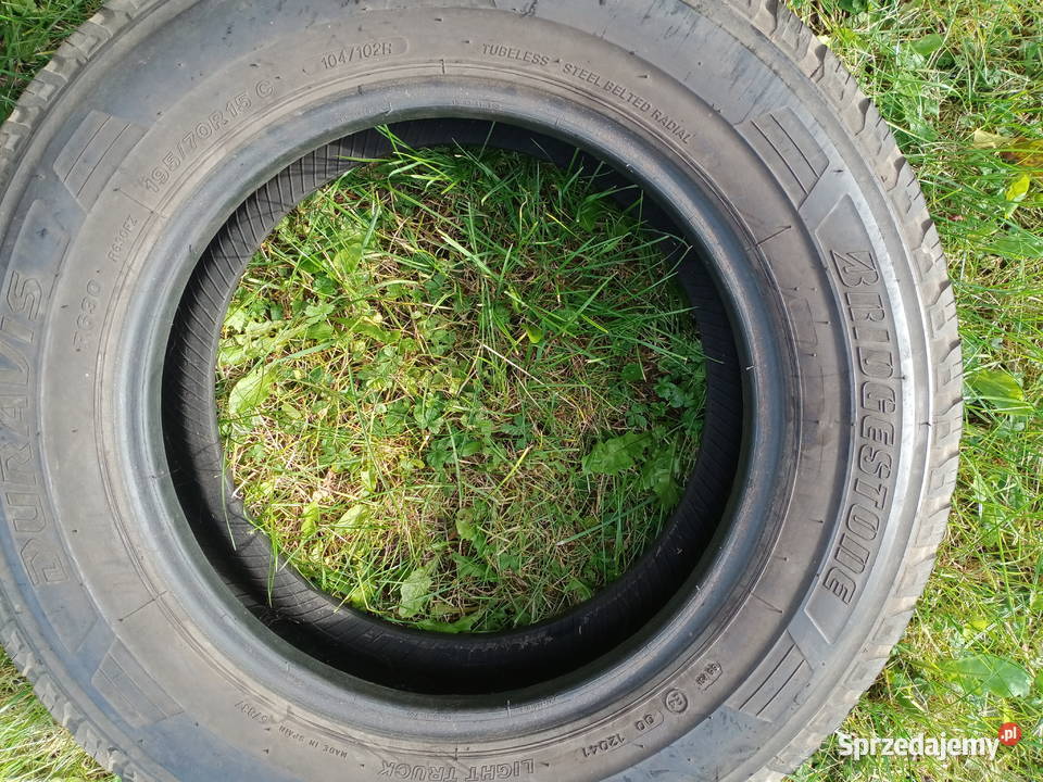 2 opony 19570R15C BRIDGESTONE DURAVIS Samochodowe Kielce