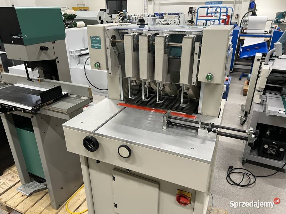 Wiertarka do papieru Nagel Citoborma 490 Radom