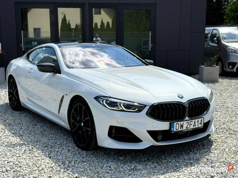 BMW 850 M850i xDrive Coupe 530 2019r Individual łopatki zmiany biegów Wrocław