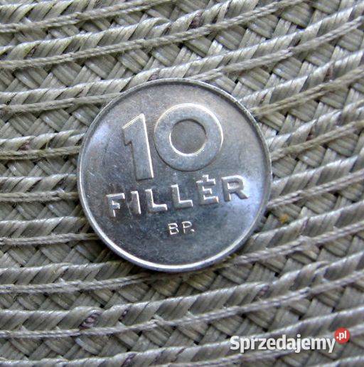 Węgry 10 Filler 1987r Ładna Kalisz