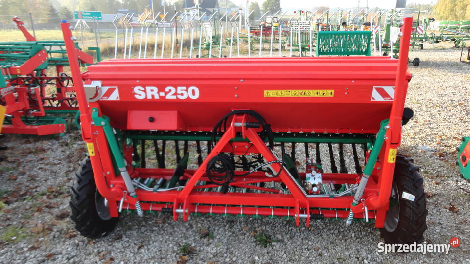 Siewnik stopkowy talerzowy 25m 27m 3m 35m nieuszkodzony Sadzenie/siewniki Sulejów