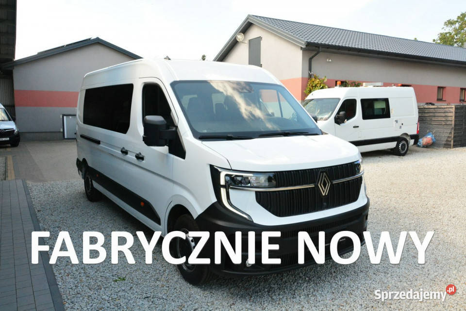 Renault Master 9 osobowy 2025r nowy 2lata Van / Minibus Warszawa