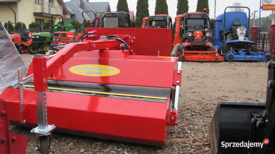 Zamiatarka walcowa 6001400 montaż na płycie Węgrów