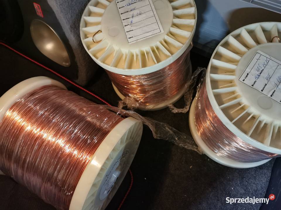 Drut miedziany 16 mm w szpuli Legionowo
