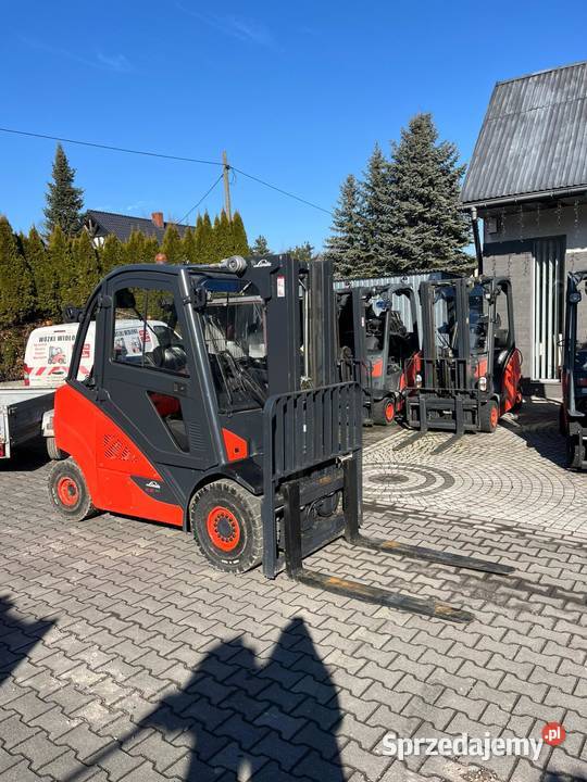 Wózek widłowy 2019r LINDE H30T widlak LPG Brzeźnica sprzedam