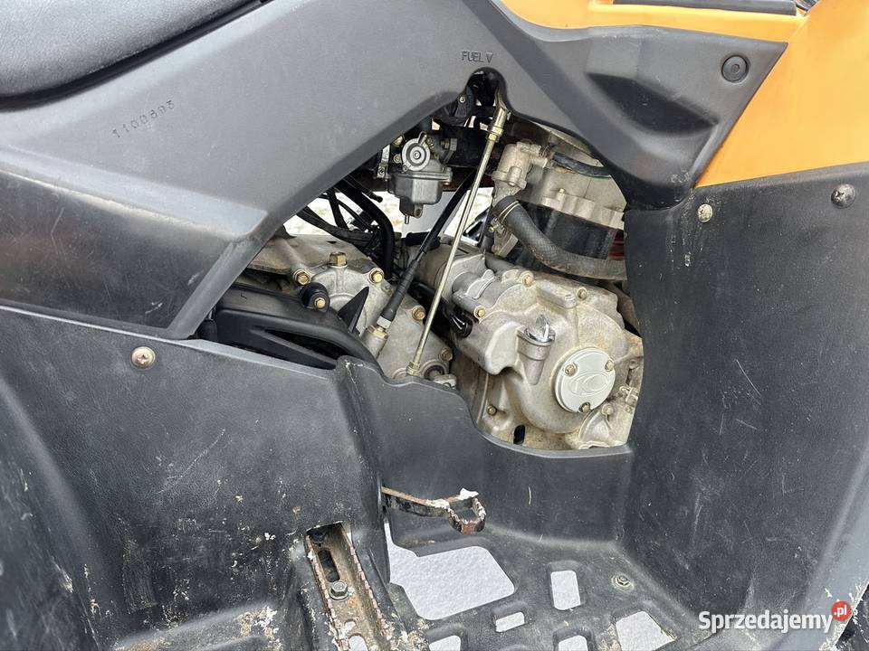 Quad z pługiem Kymco Mxu 250 Mechowiec