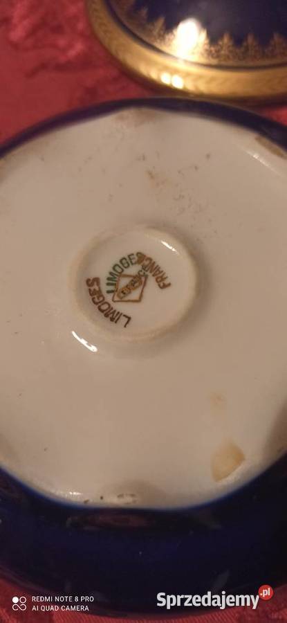 Puzderko Limoges DC Okrągłe Francja