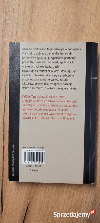 Valerie Taso Dziennik Nimfomanki Proza i poezja