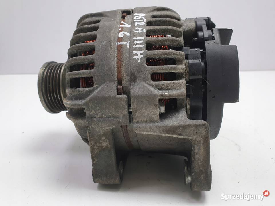 ALTERNATOR Opel Astra H III 16 Turbo 0124425060 Układ elektryczny silnika lubelskie Chełm