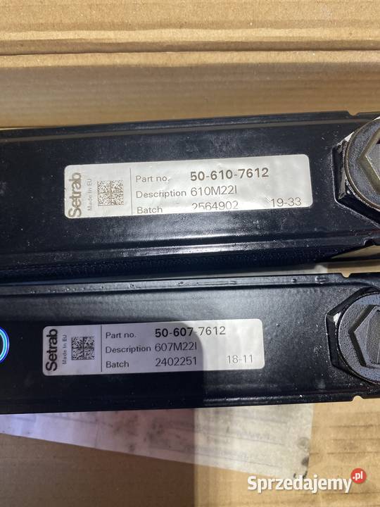 Sprzedam dwie chłodnice oleju SETRAB osobowe